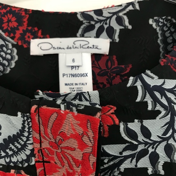 Oscar de la renta floral dress - Picture 2 of 4